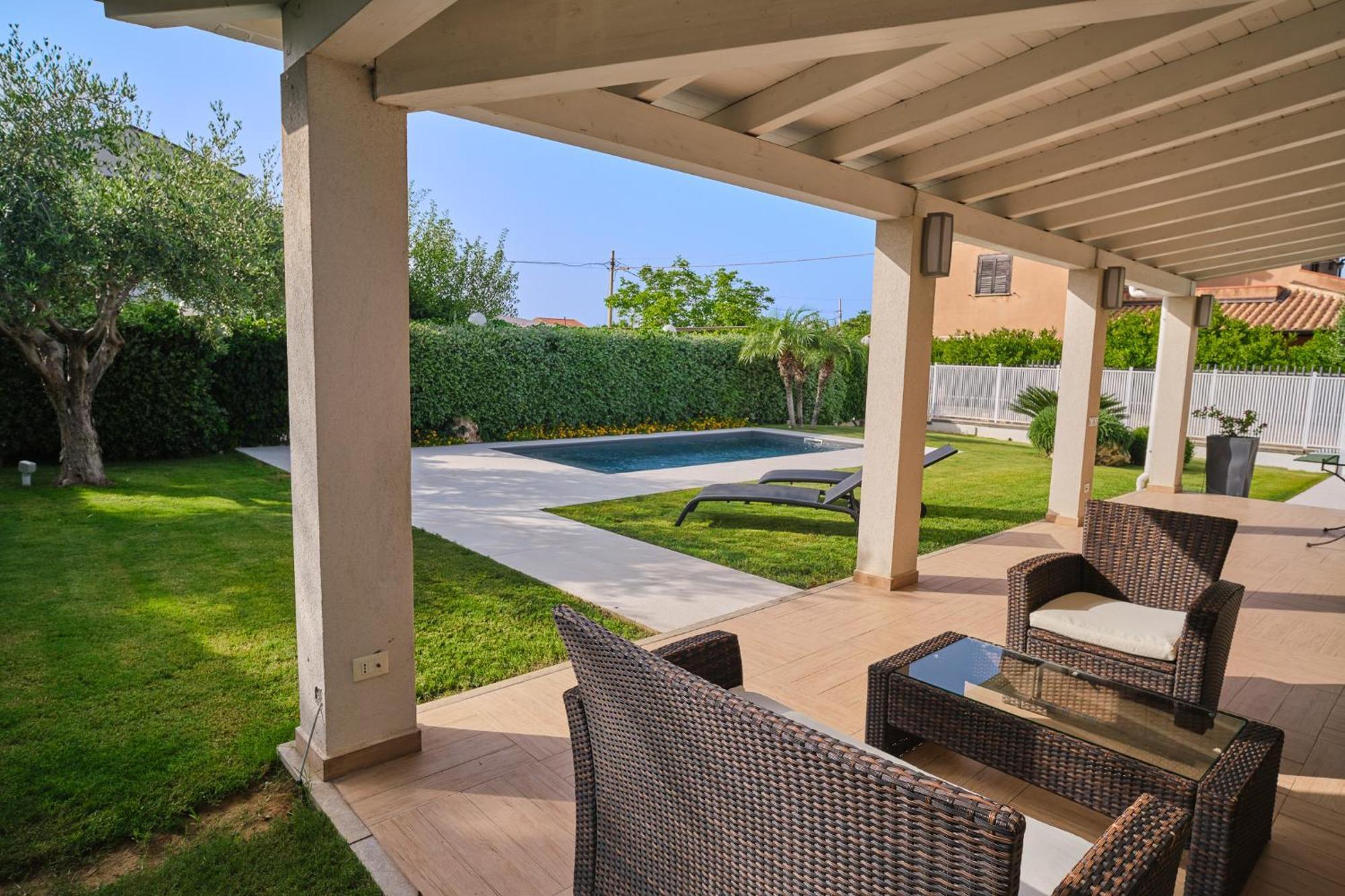 Villa Sicilia 라스카리 외부 사진